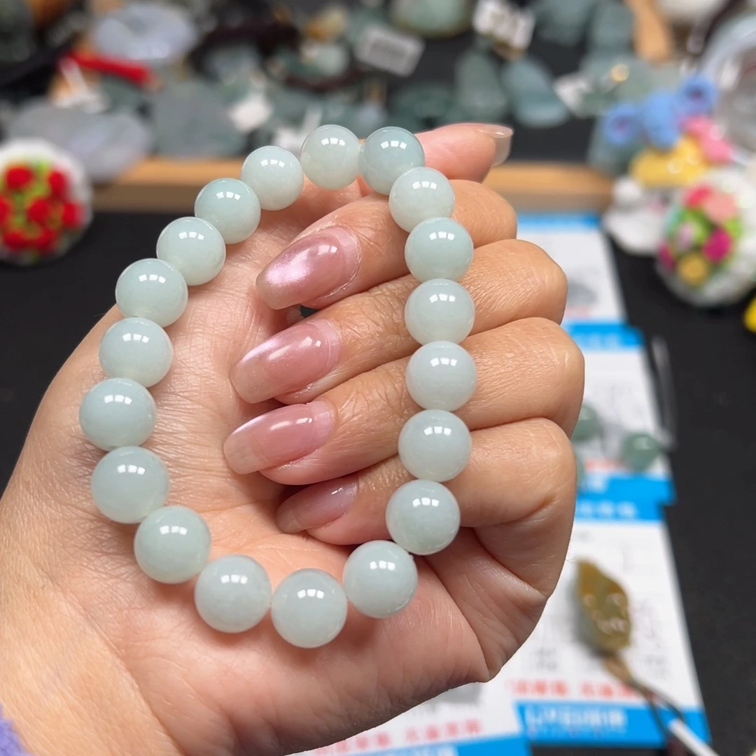 翡翠未镶嵌颈饰天然A货缅甸翡翠