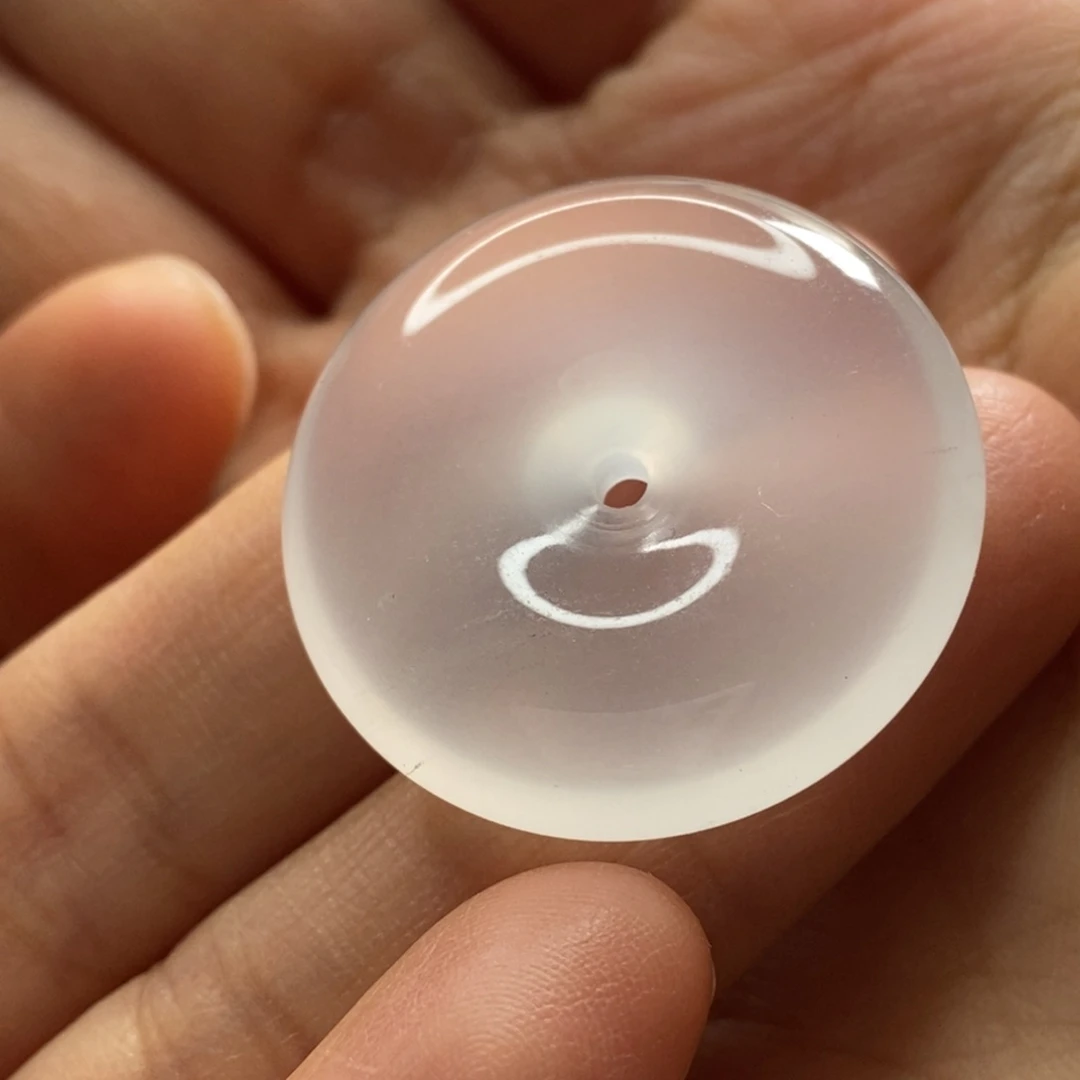 石英质玉颈饰未镶嵌渊*湖