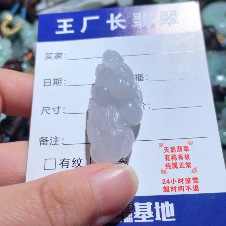 【闪购商品】翡翠颈饰未镶嵌天然翡翠