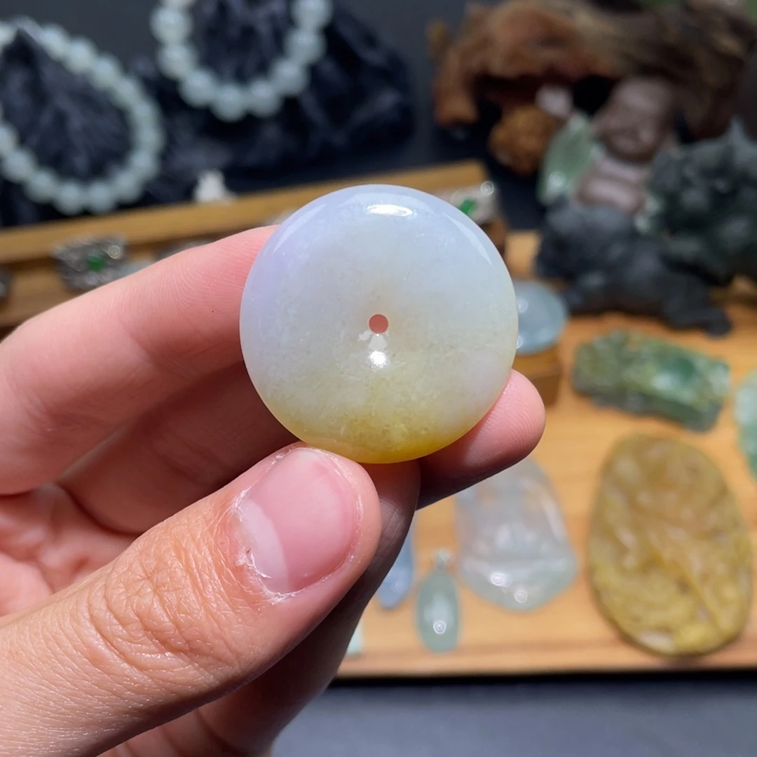 定制翡翠未镶嵌吊坠