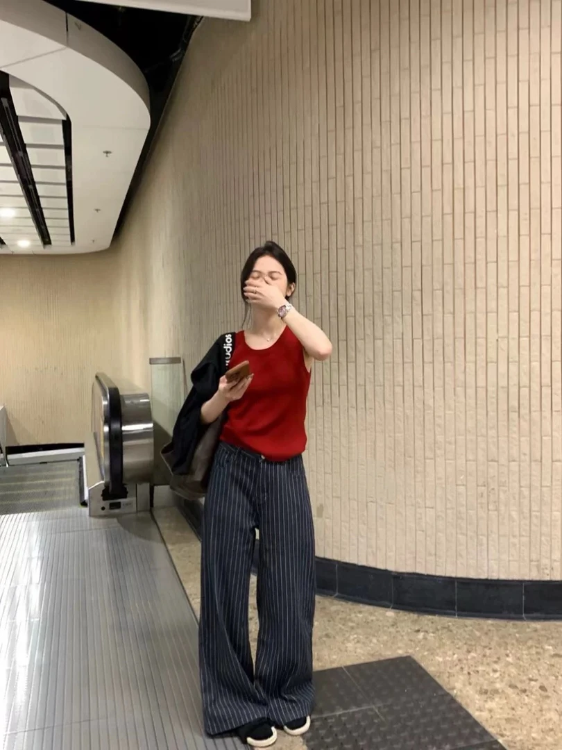 54040 简约针织背心