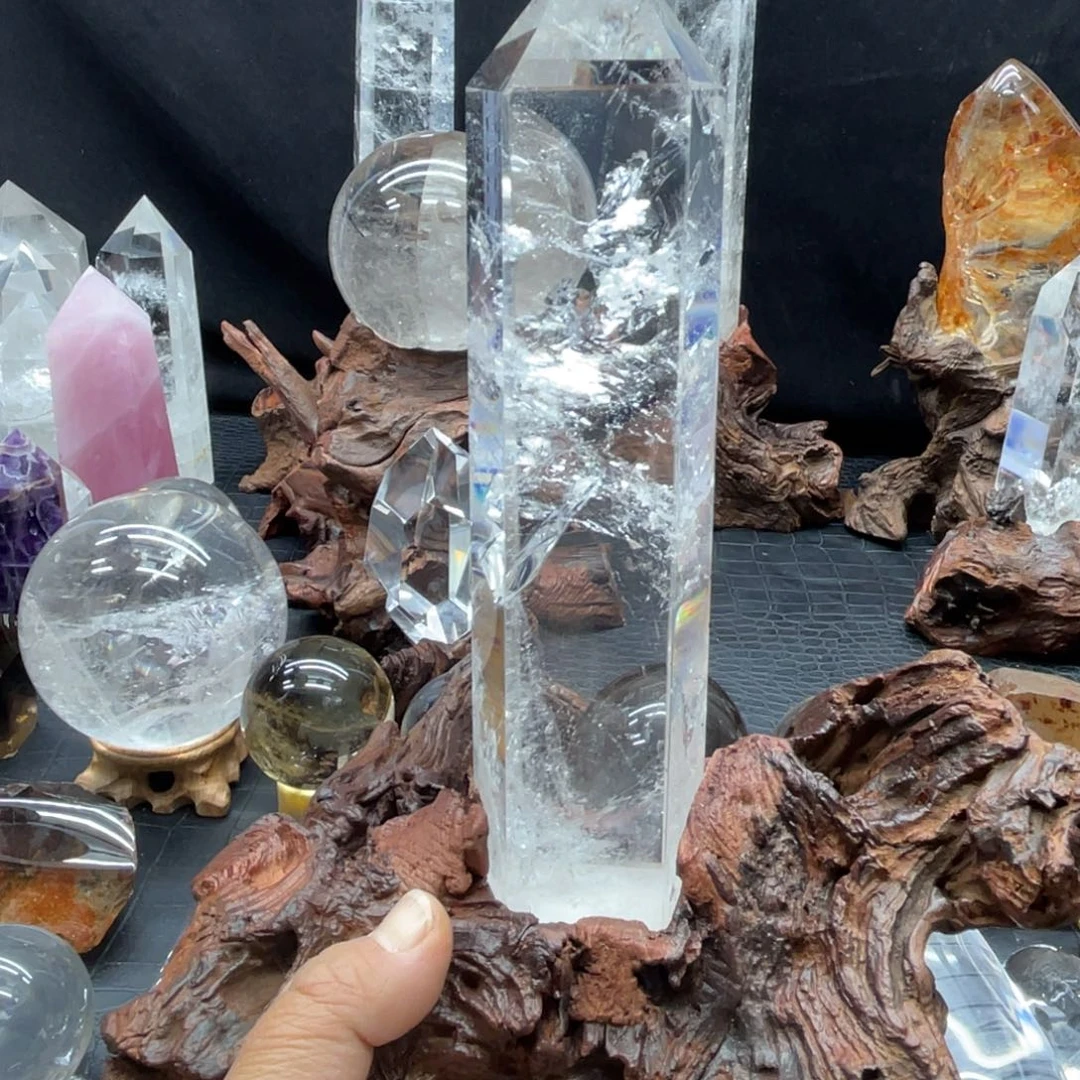 水晶珠宝半成品未镶嵌