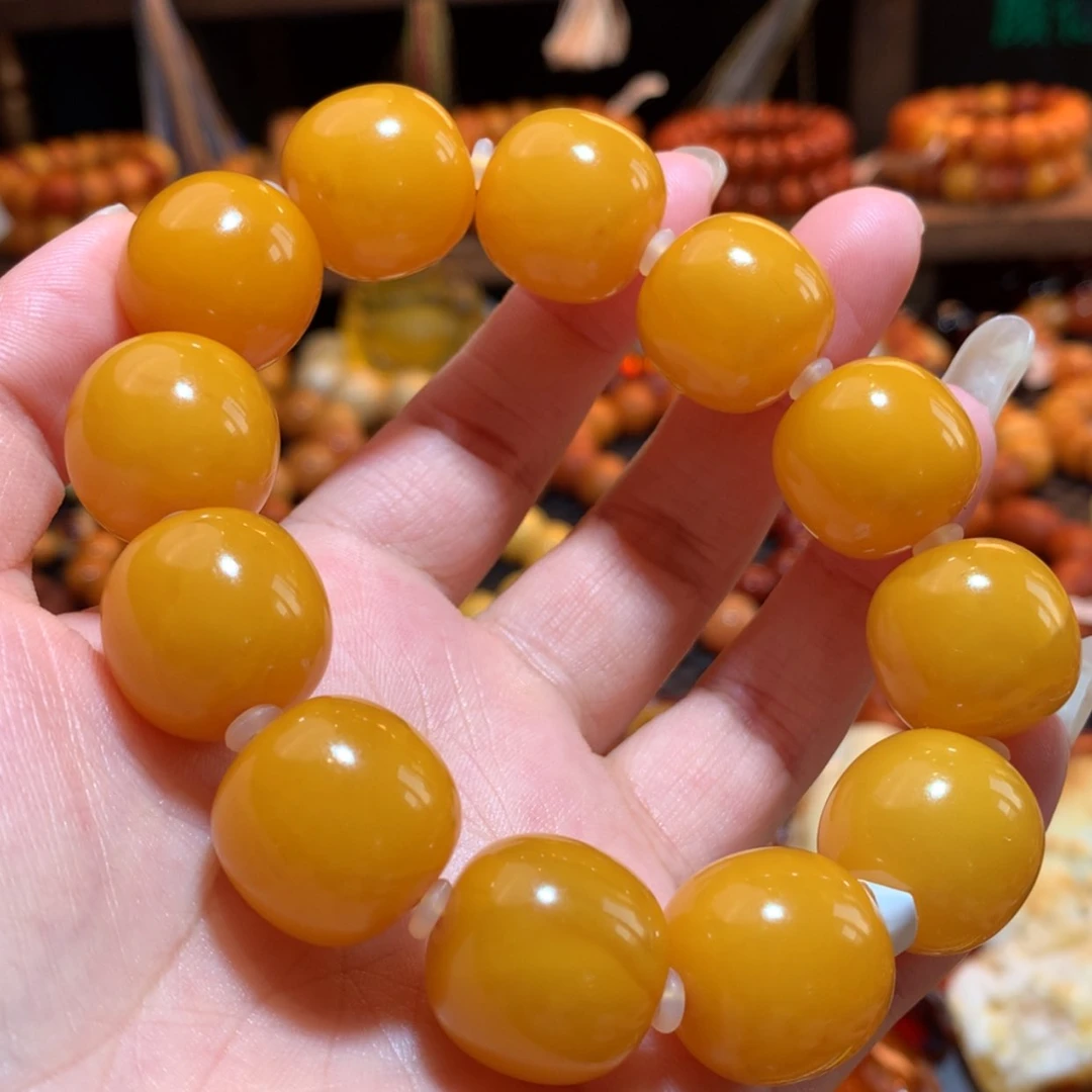 【闪购商品】手串蜜蜡未镶嵌蜜蜡手串