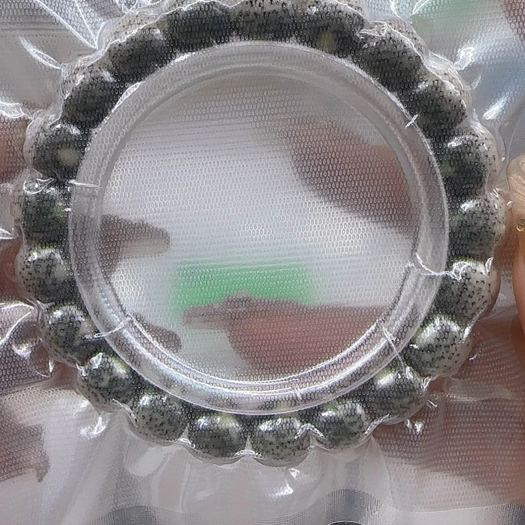 星月菩提手串59傲世绿星月菩提1.1桶单圈