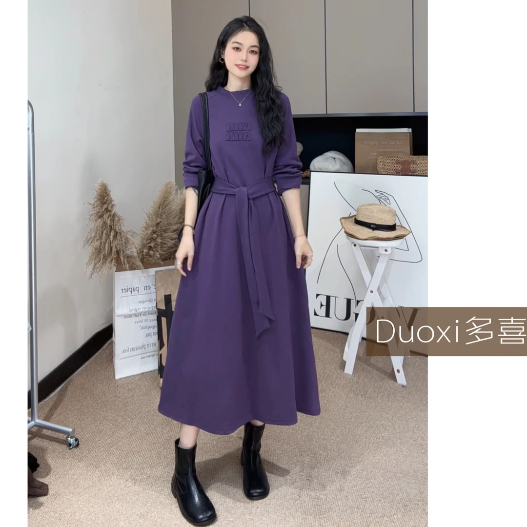 【Duoxi】"温柔出圈"G042# 连衣裙春款新品显瘦遮肉气质休闲设计