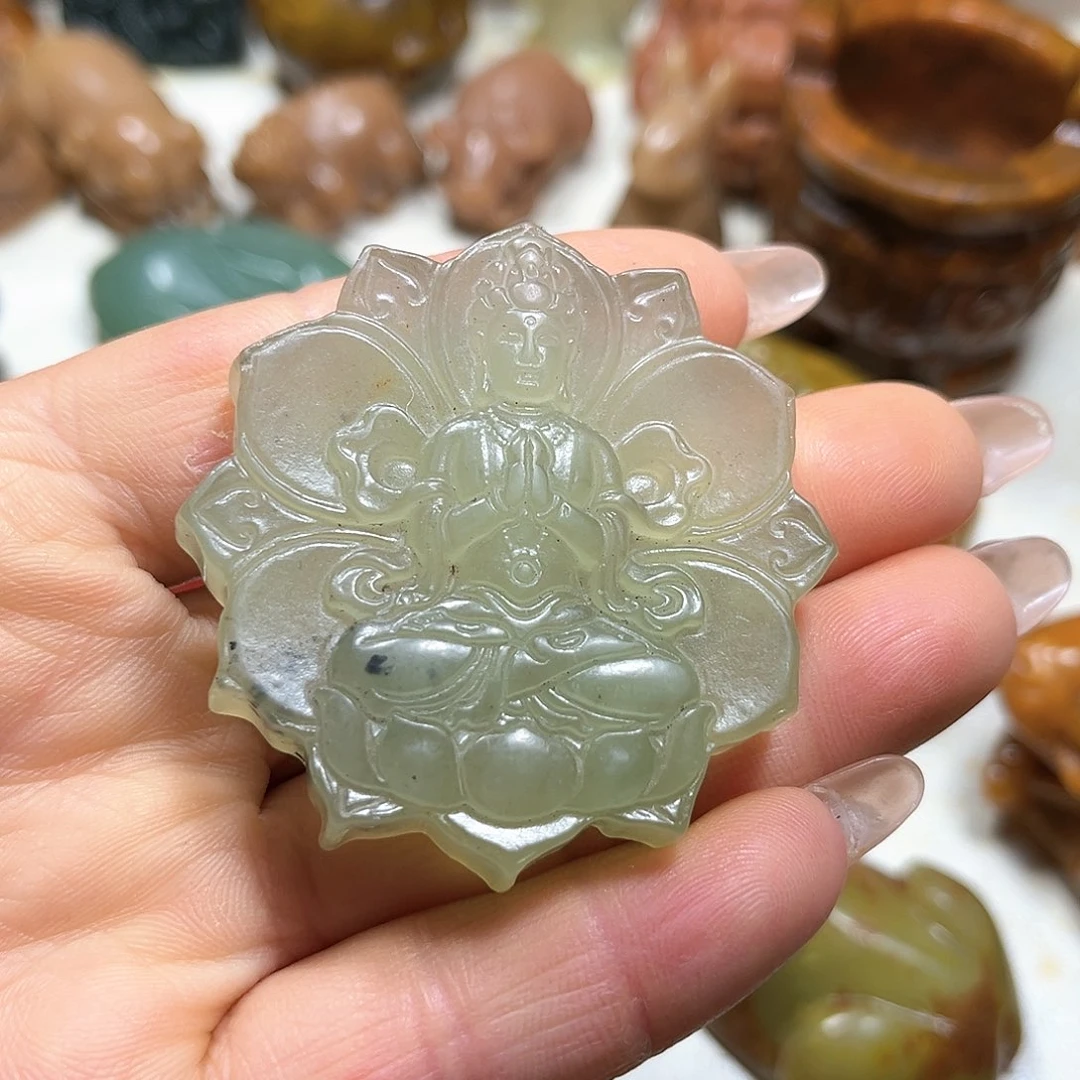 白玉菩提吊坠白玉菩提吊坠