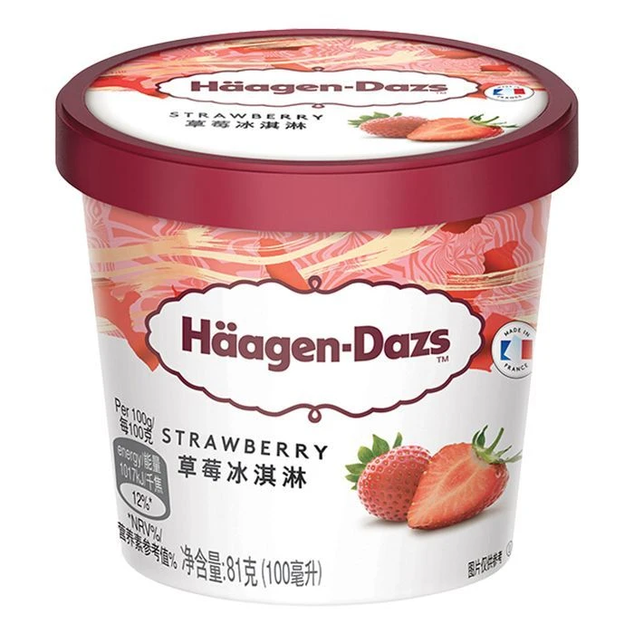 哈根达斯草莓味81g