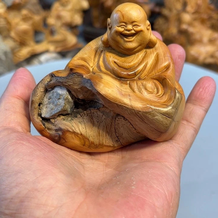 柏木（崖柏）根雕工艺摆件