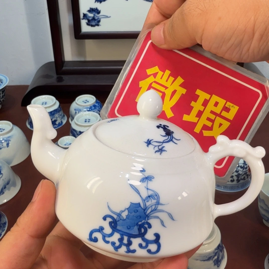 现代景德镇全手绘茶器