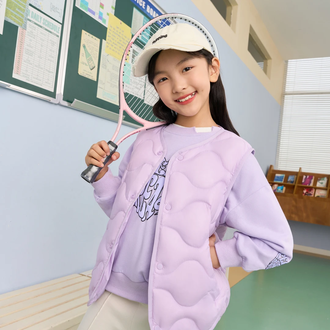 【爆款马甲合集】2024秋季新款男女基础轻暖短款童装羽绒服