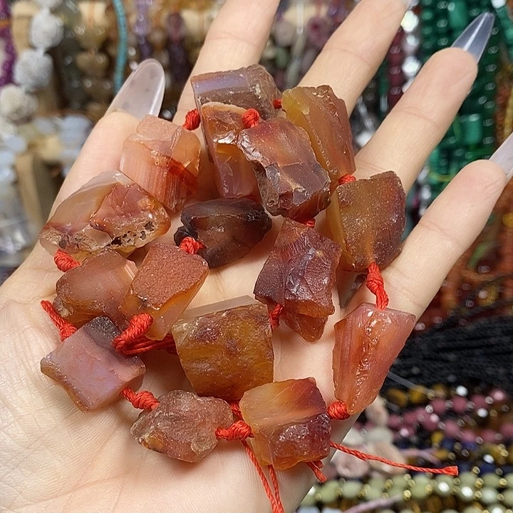 玛瑙/玉髓未镶嵌珠宝半成品玛瑙原矿一条