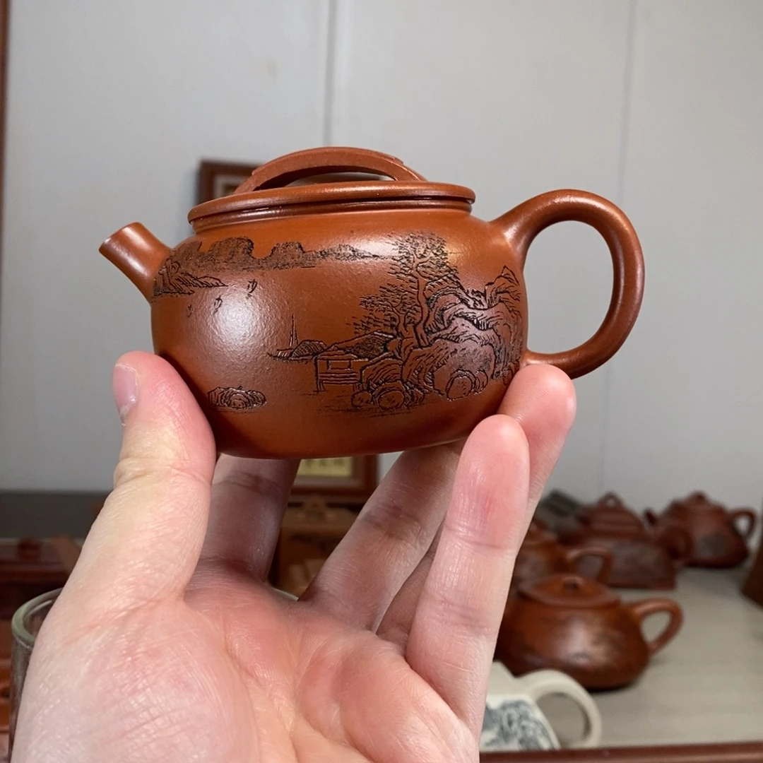 茶壶紫砂原矿泥料传统工艺制作