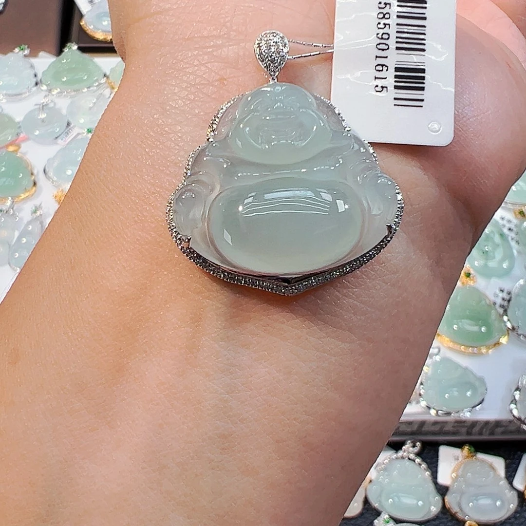 项链未镶嵌翡翠佛公