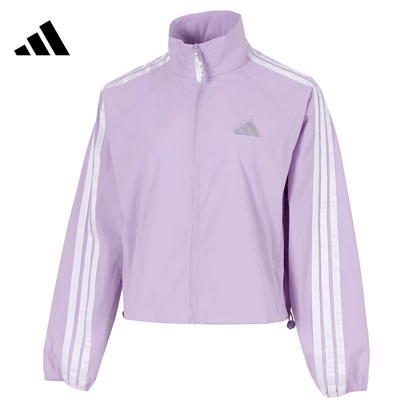 adidas阿迪达斯【吾】女子运动休闲夹克外套KC0182