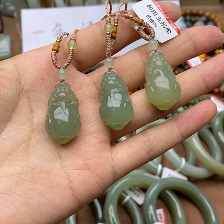 未镶嵌手串和田玉