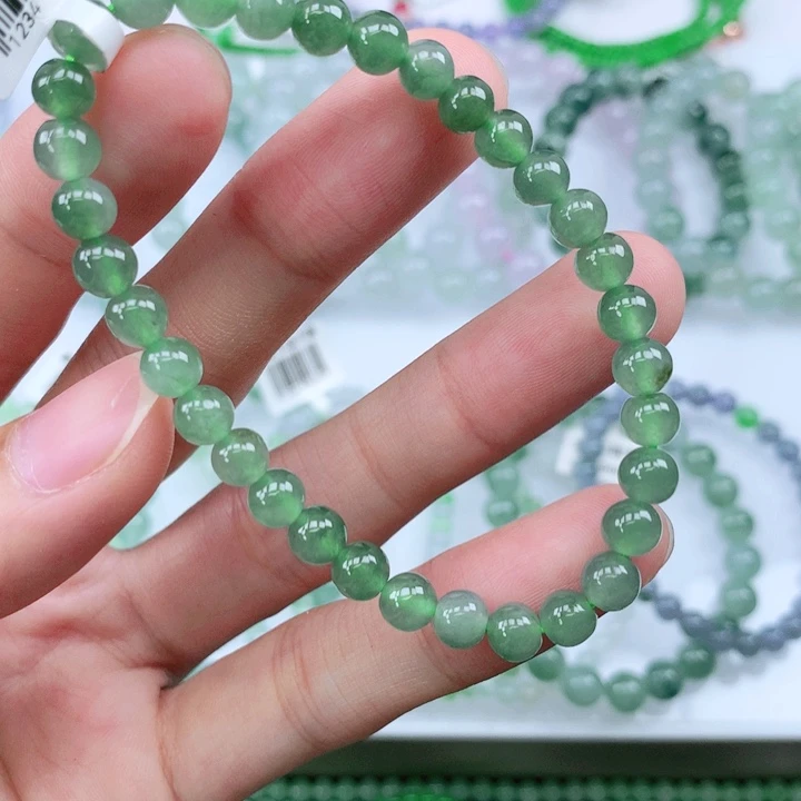 未镶嵌手链翡翠翡翠