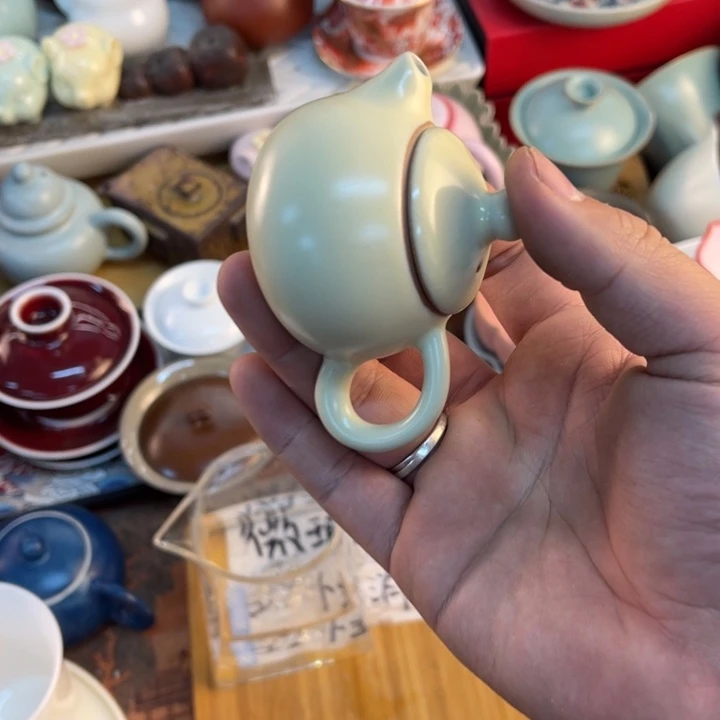 紫砂陶瓷茶几微瑕介意勿拍