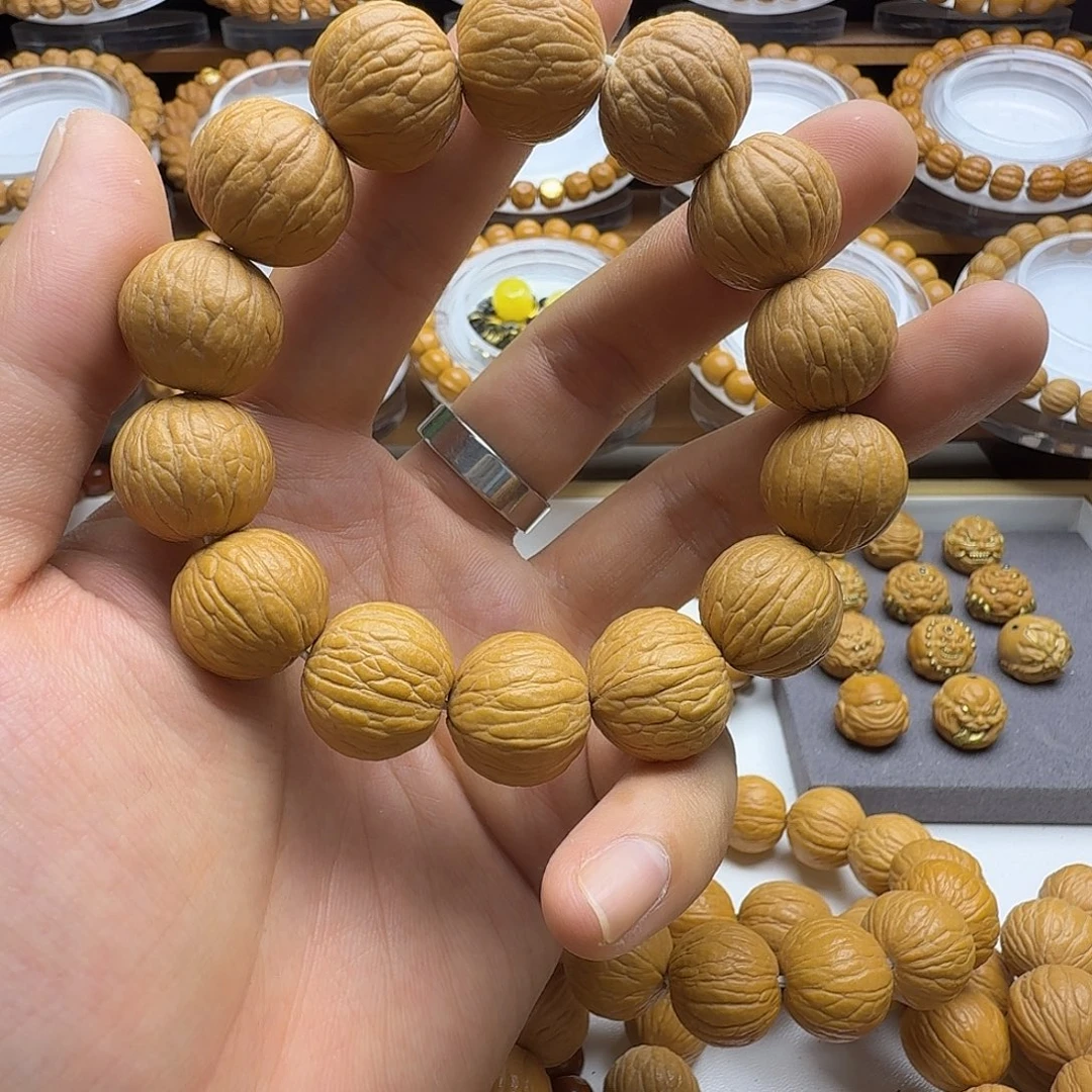 手串猴头核桃福利聚宝盆17mm