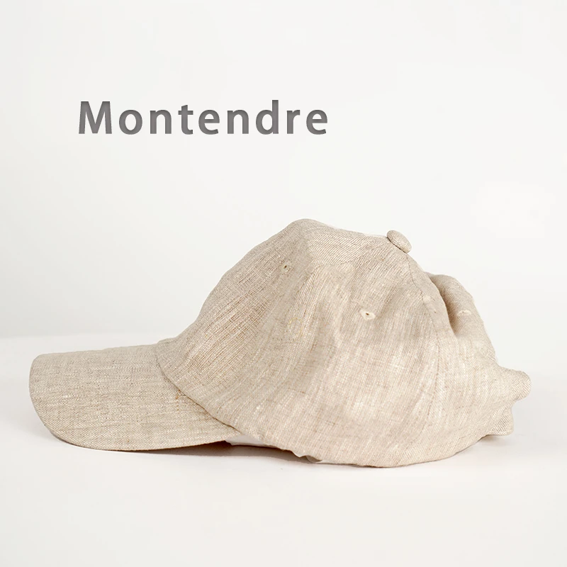【胖虎家】夏季新款 S 亚麻时尚百搭休闲风小众设计师帽子