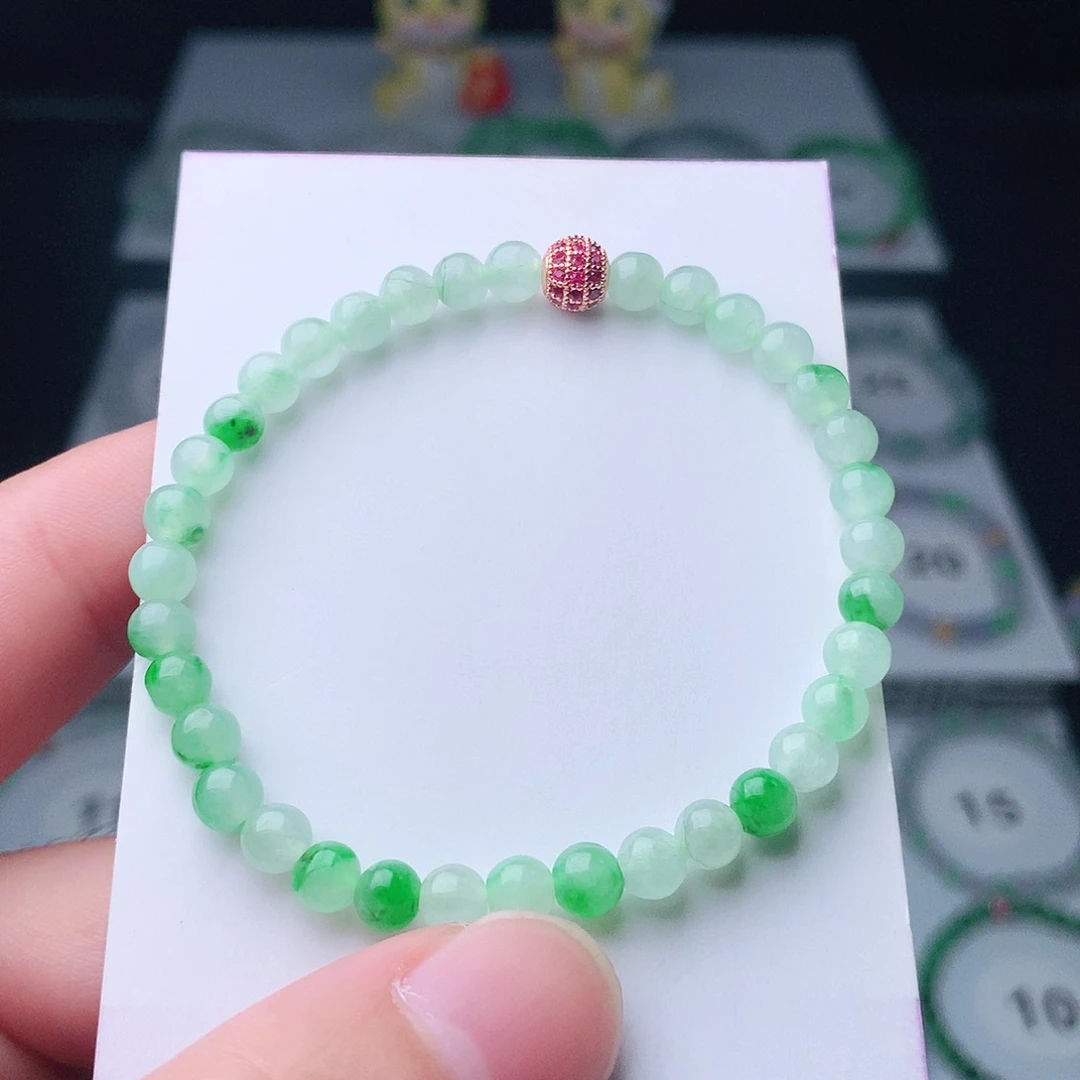 翡翠未镶嵌手链翡翠