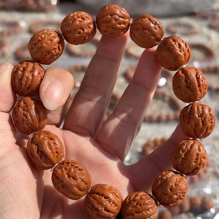 文玩核桃手串野生