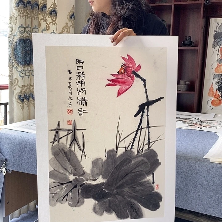 国画纯手绘国画写意作品