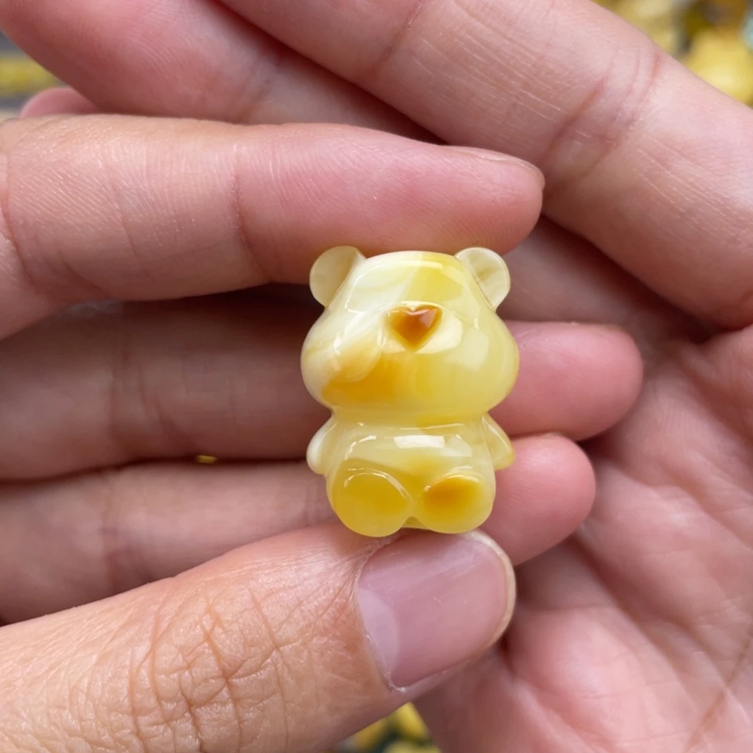 裸石琥珀未镶嵌蜜蜡