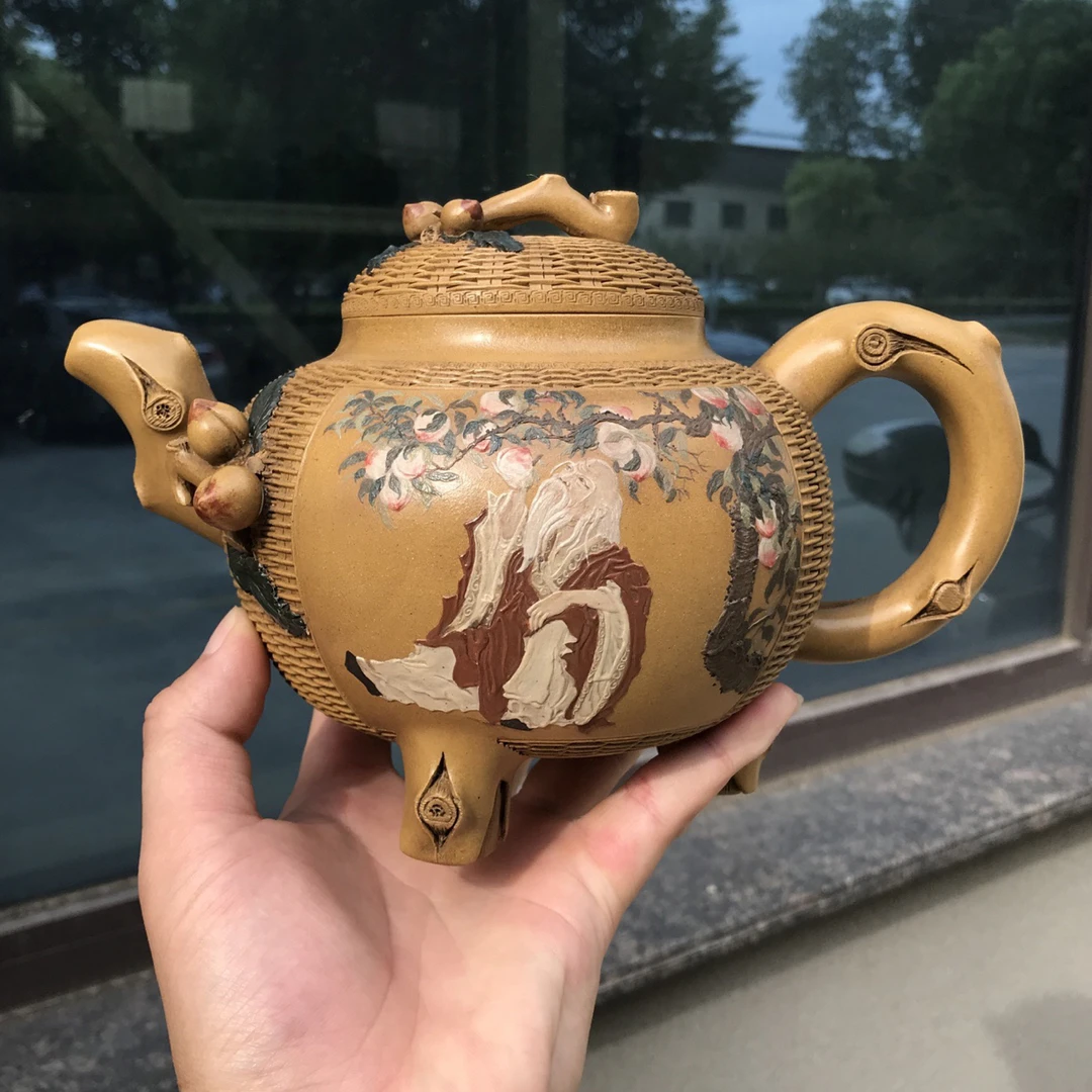 重器推荐 【祝寿】 百年锡山老段泥 1000cc 作者：邵六大