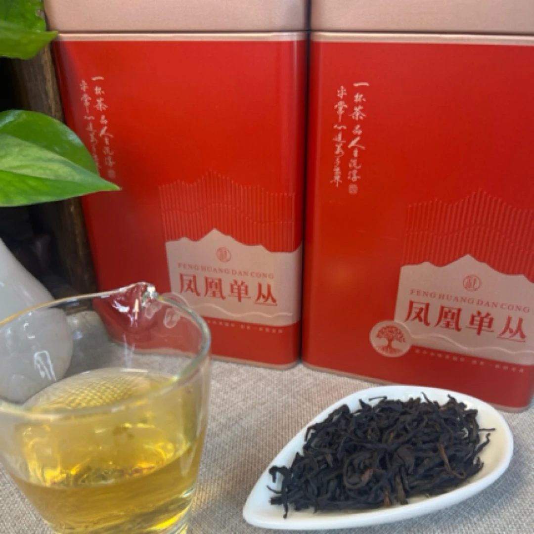 茶虎蜜兰香潮州凤凰单丛茶蜜兰花香潮汕人茶叶送礼单丛凤凰茶