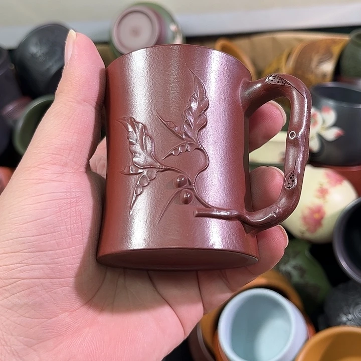茶杯紫砂全手工紫砂主人杯