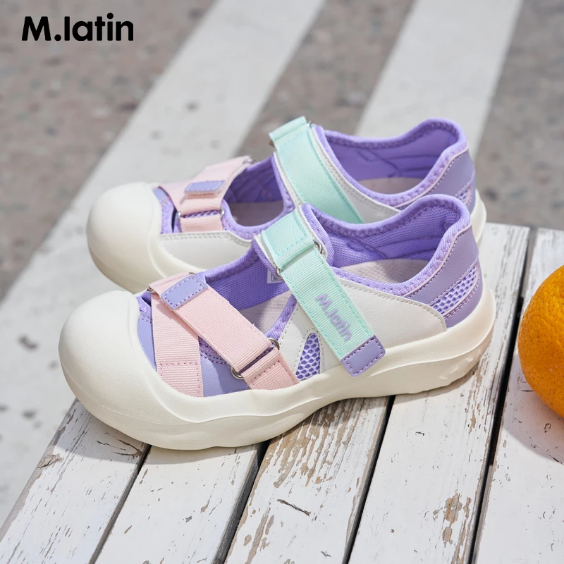 【商场同款】马拉丁童装儿童鞋子年夏新款女童小童丑萌运动凉鞋