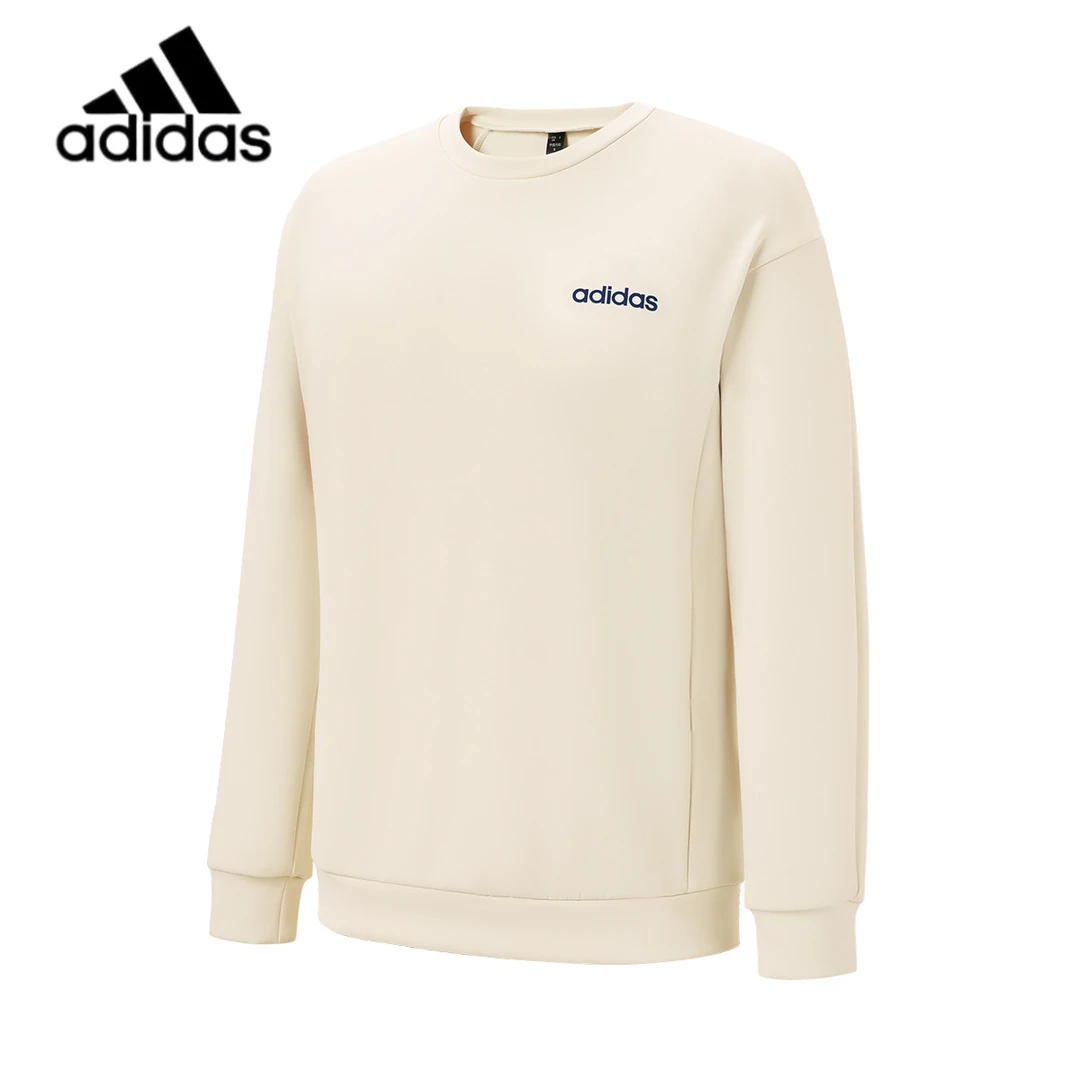 adidas阿迪达斯春秋男女款新款百搭圆领针织卫衣官方正品JL9537