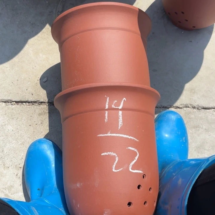 紫砂花盆紫砂的花