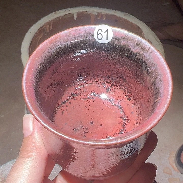 便携款瓷宋御柴烧精品主人杯
