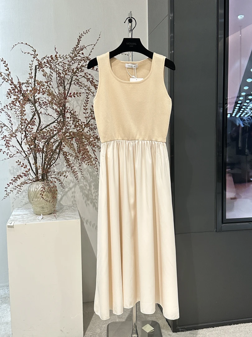 LT连衣裙女装气质针织时尚百搭女士无袖325