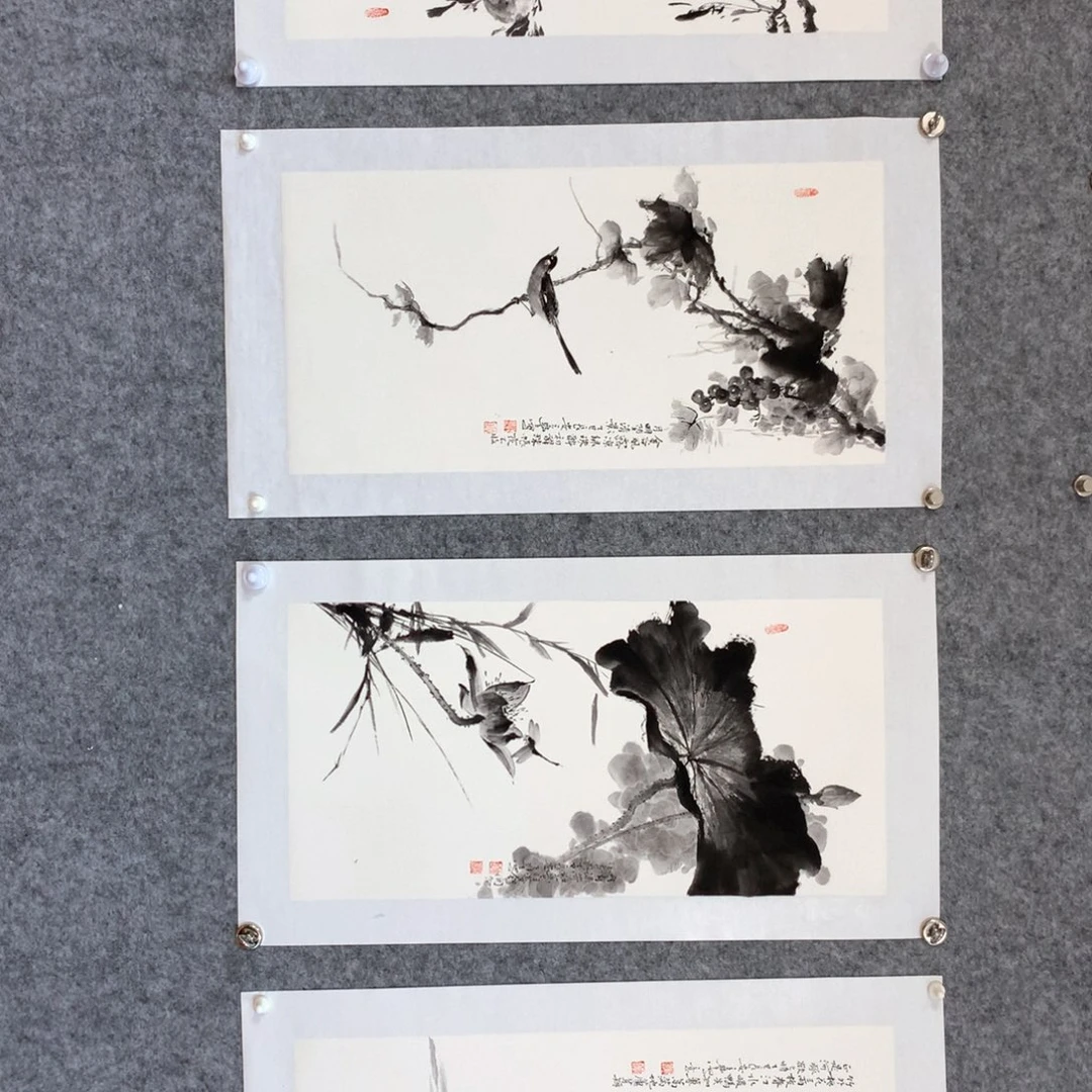 今****国画花鸟小品写意