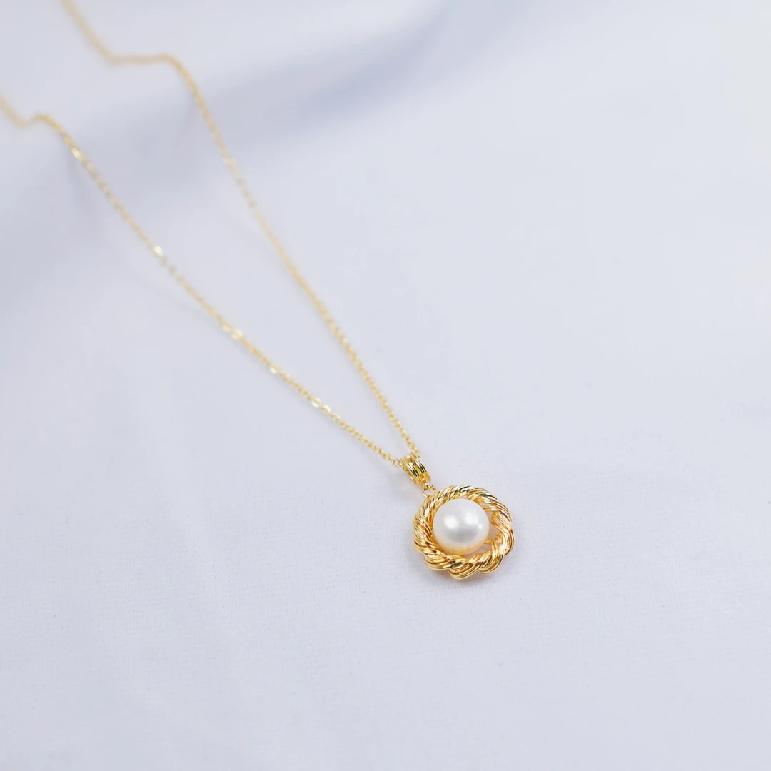 天然淡水珍珠项链  XL3132