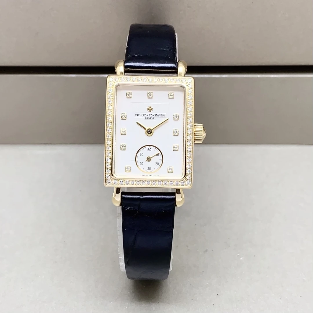 95新 Vacheron Constantin/江诗丹顿 拆单21.6x36.318k金原钻机械