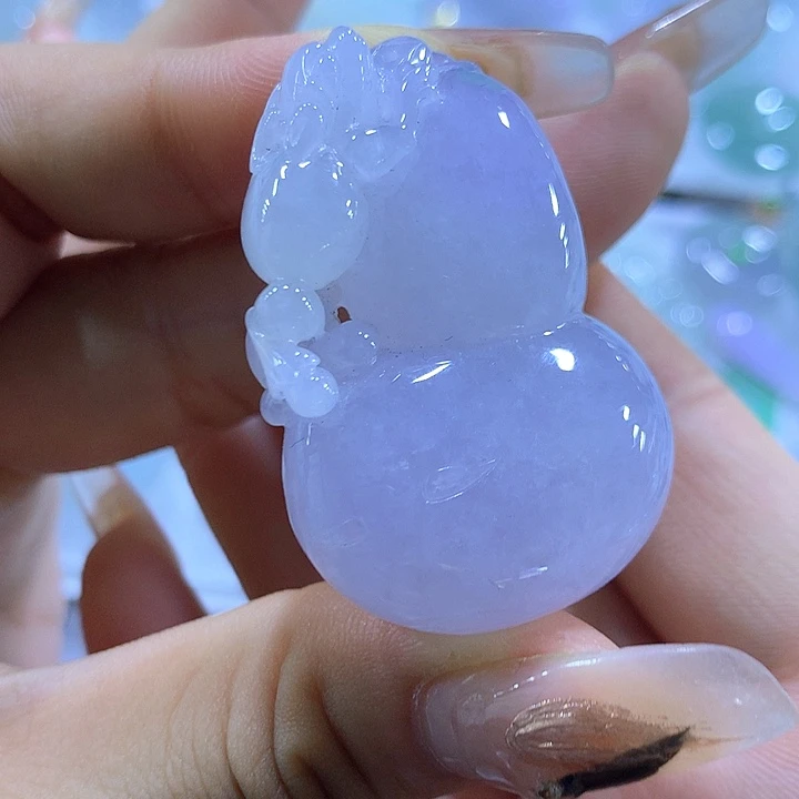 颈饰未镶嵌翡翠天然翡翠A货吊坠