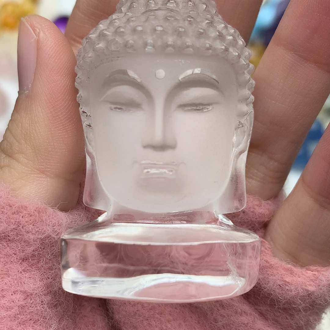 珠宝半成品水晶未镶嵌摆件