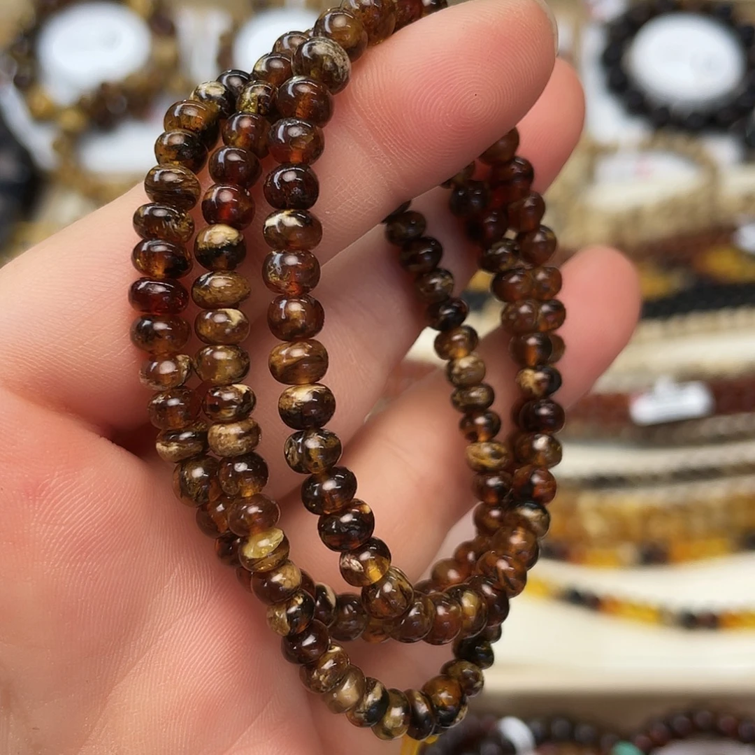 琥珀未镶嵌裸石五