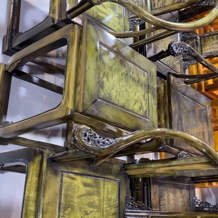 楠木皇宫椅三件套