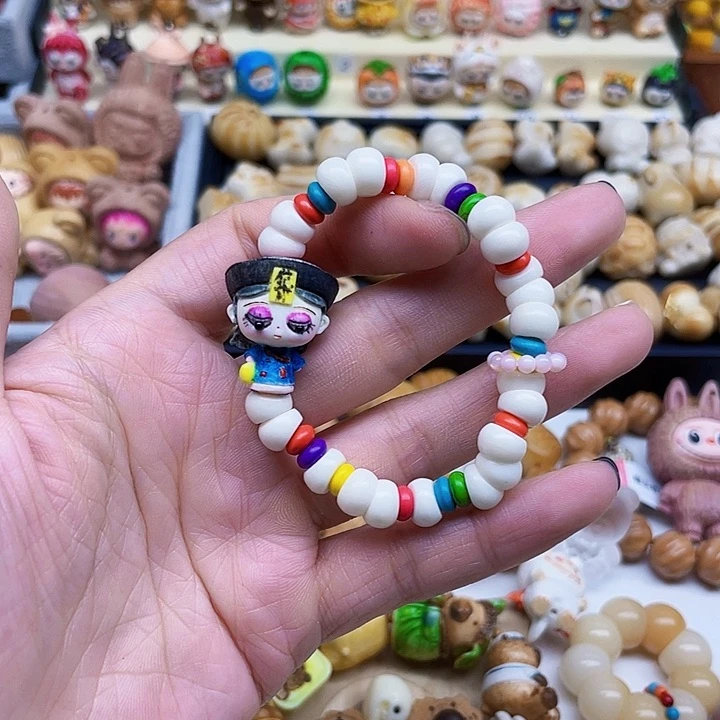 库克吊坠鹿角手串