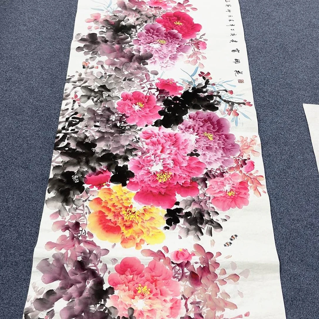 国画纯手绘字画作品