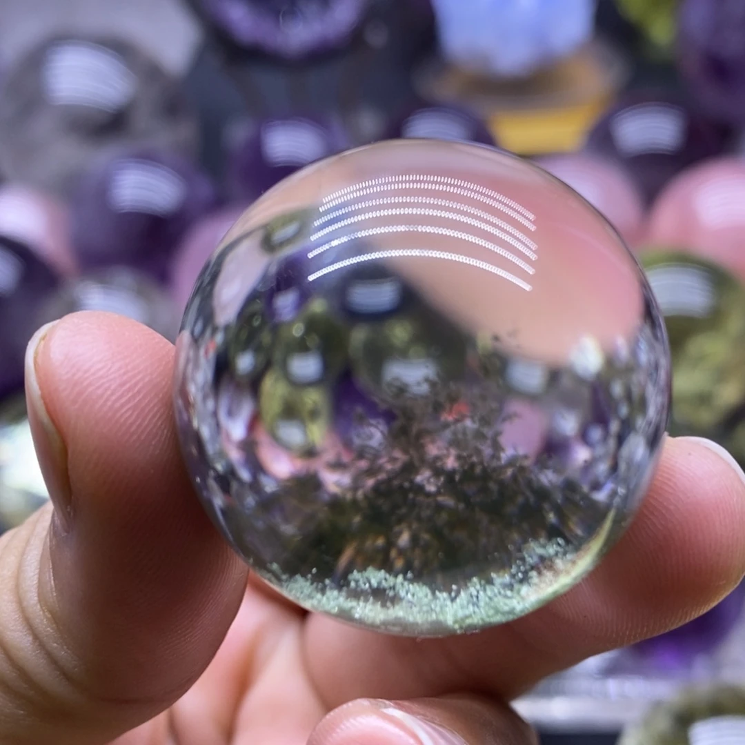 未镶嵌珠宝半成品水晶111绿幽灵