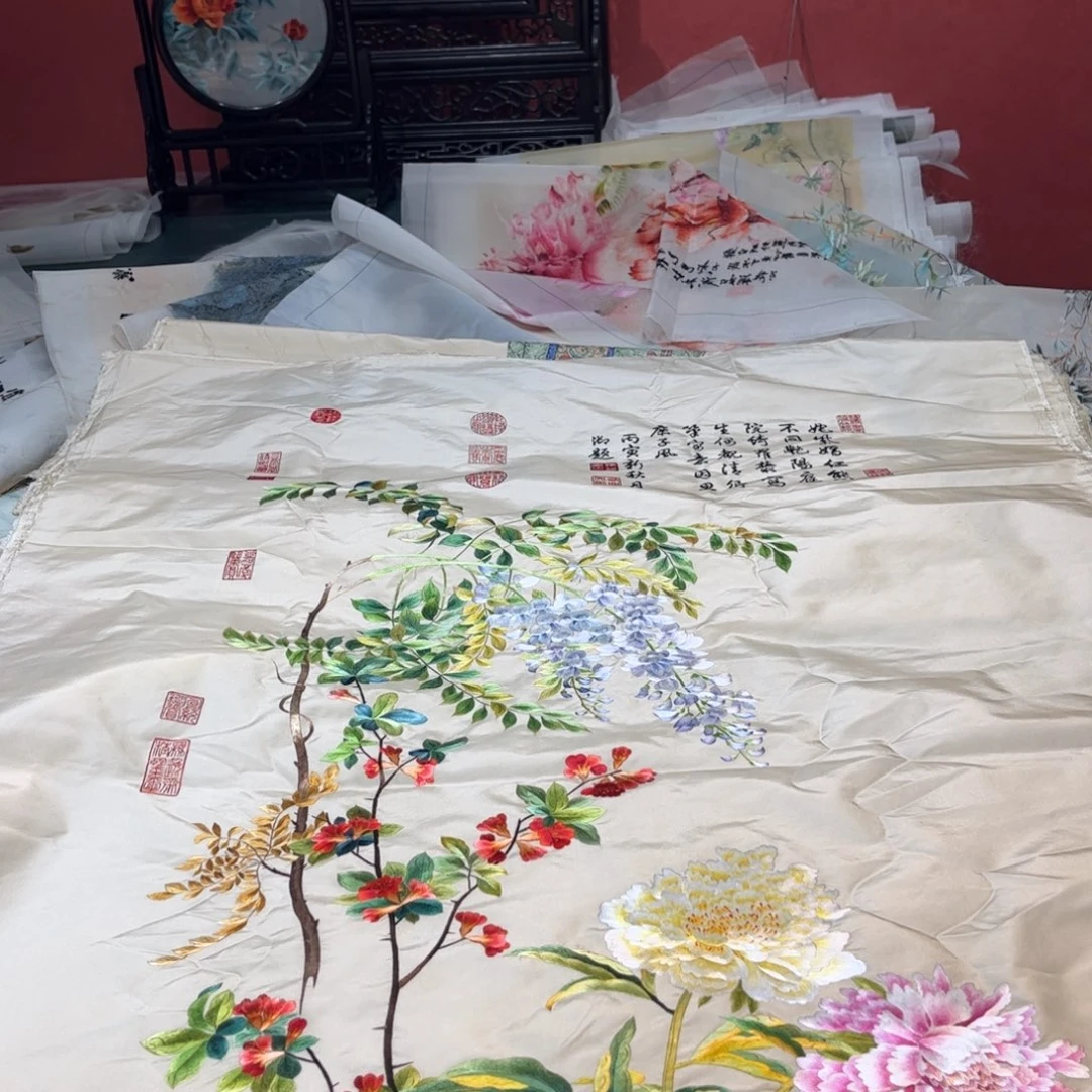 睿***n织绣纯手工打造全网最高性价比