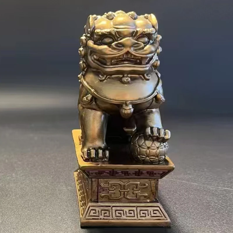 麒麟狮摆件-福财亿