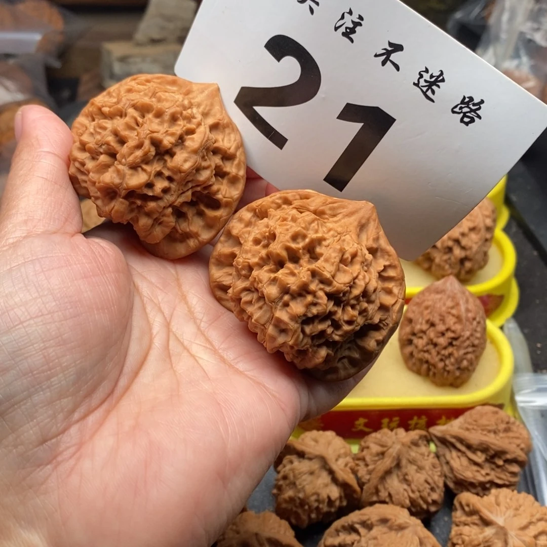 把件文玩核桃52全品官帽