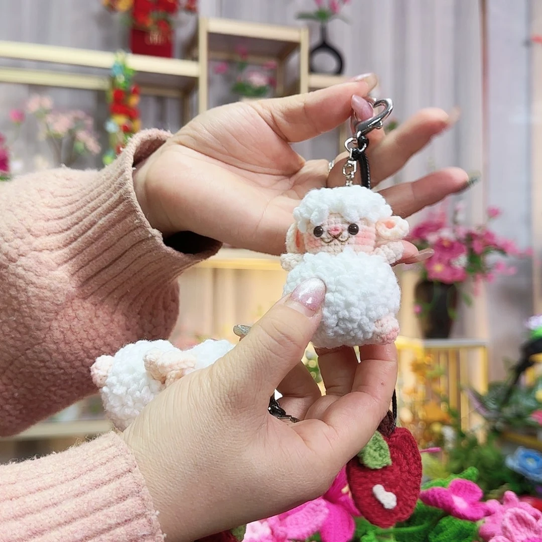 纯手工钩织手工钩织设计挂件
