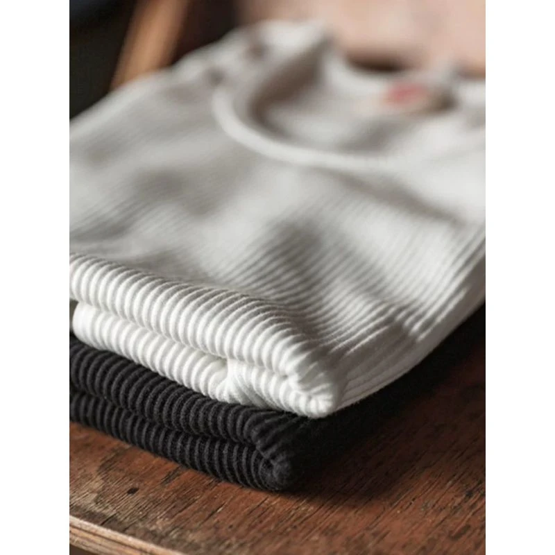 美式复古打底螺纹背心男士夏季大码300斤无袖t恤坎肩健身运动汗衫